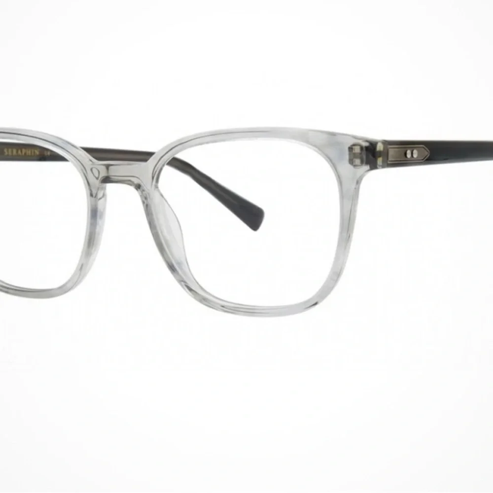 Seraphine  Gray Clear Eyewear Frame handmade in Japan - Picture 2 of 16